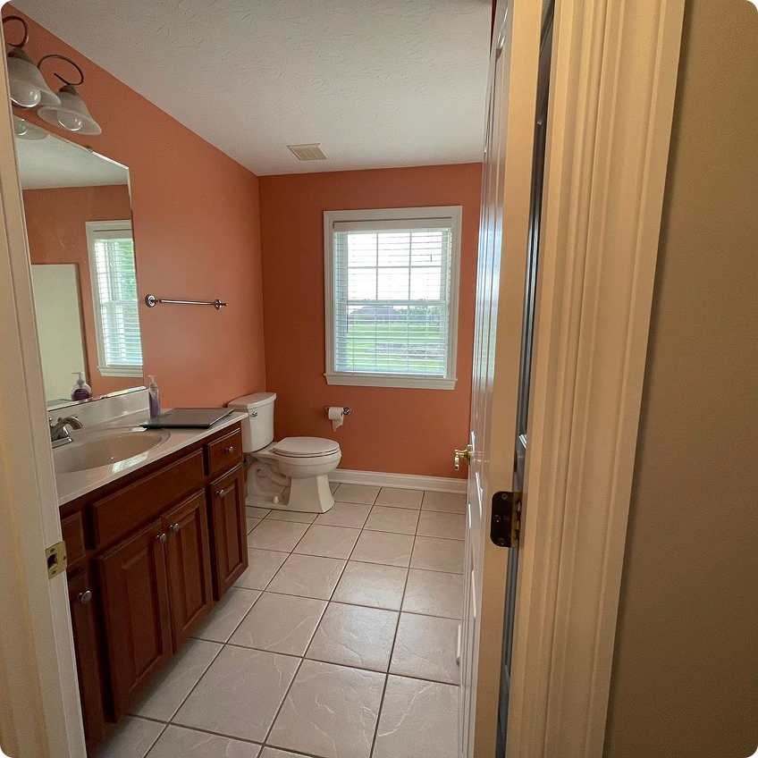 Mold-Resistant Paint for Bathrooms: A Newton, MA Homeowner's Guide 1 interior bath vanity painting